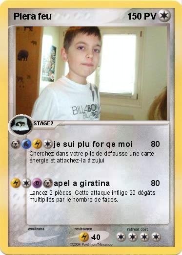Pokemon Piera feu