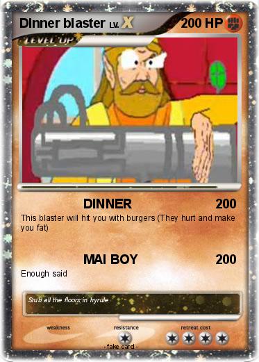 Pokemon DInner blaster