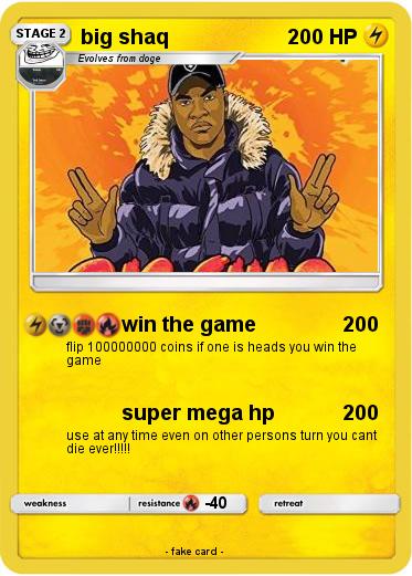 Pokemon big shaq