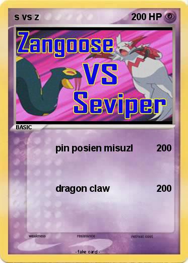 Pokemon s vs z