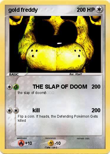 Pokemon gold freddy