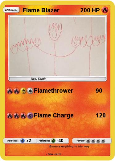 Pokemon Flame Blazer