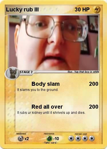 Pokemon Lucky rub III
