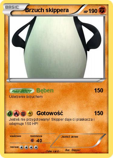 Pokemon Brzuch skippera