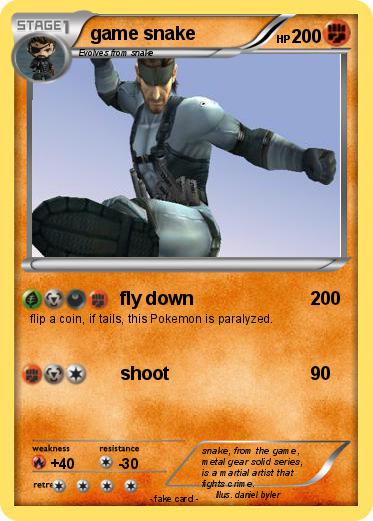 Pokemon game snake