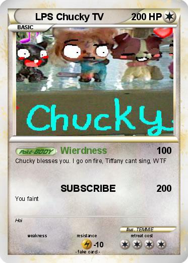 Pokemon LPS Chucky TV