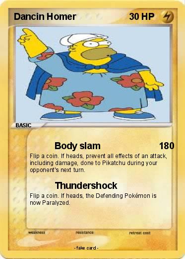 Pokemon Dancin Homer