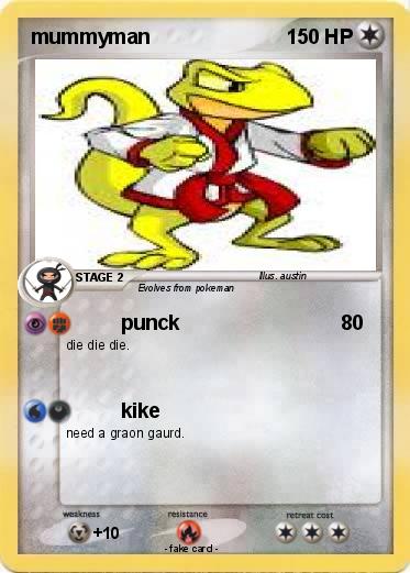 Pokemon mummyman