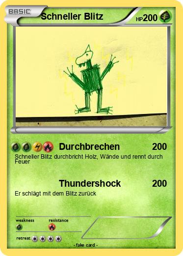 Pokemon Schneller Blitz
