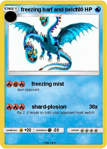 Pokemon freezing barf and belch