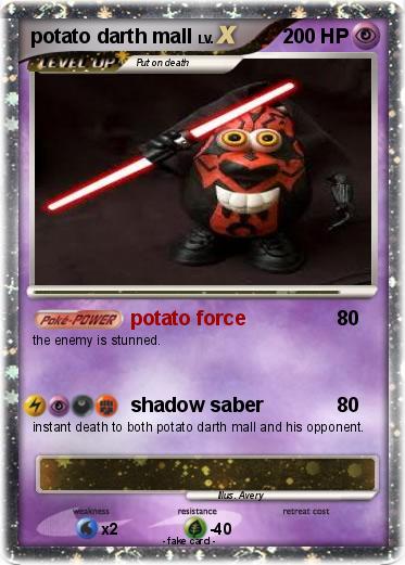 Pokemon potato darth mall