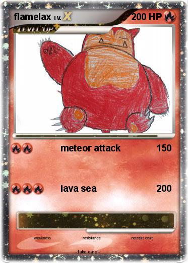 Pokemon flamelax