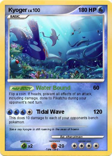Pokemon Kyoger