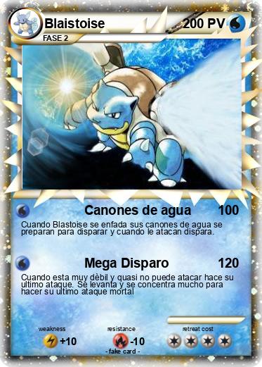 Pokemon Blaistoise