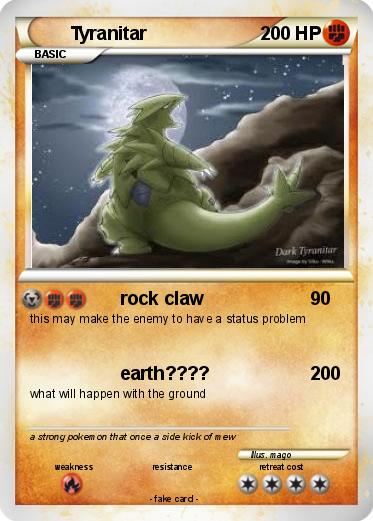 Pokemon Tyranitar