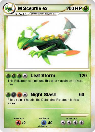 Pokemon M Sceptile ex
