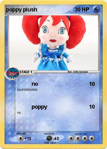 Pokemon poppy plush