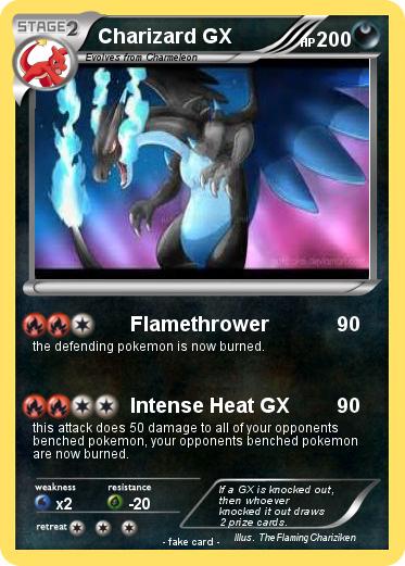 Pokemon Charizard GX