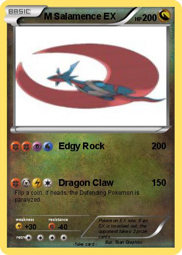 Pokemon M Salamence EX