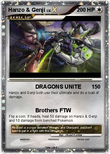 Pokemon Hanzo & Genji