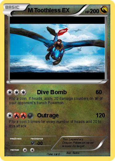 Pokemon M Toothless EX