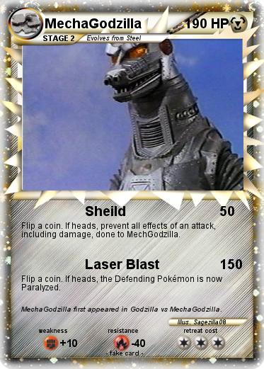 Pokemon MechaGodzilla