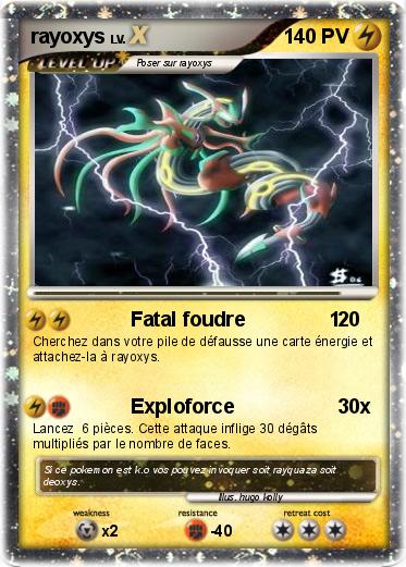 Pokemon rayoxys