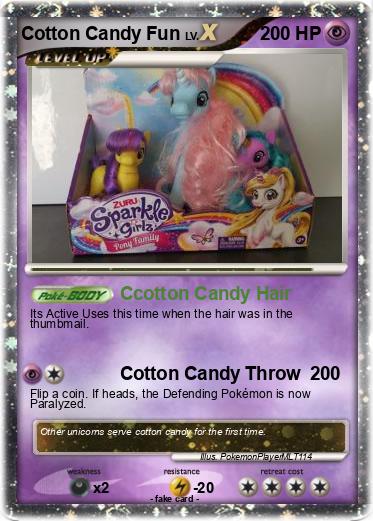 Pokemon Cotton Candy Fun