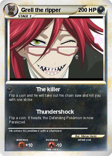 Pokemon Grell the ripper
