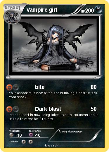 Pokemon Vampire girl