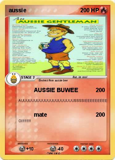 Pokemon aussie