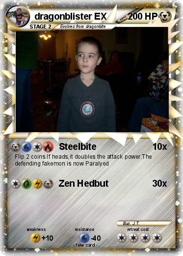 Pokemon dragonblister EX