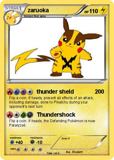 Pokemon zaruoka