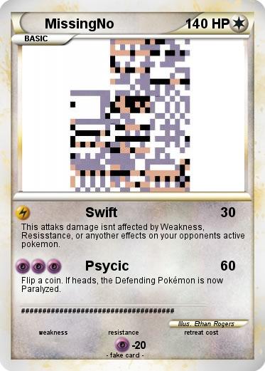 Pokemon MissingNo
