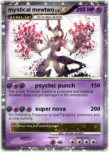 Pokemon mystical mewtwo