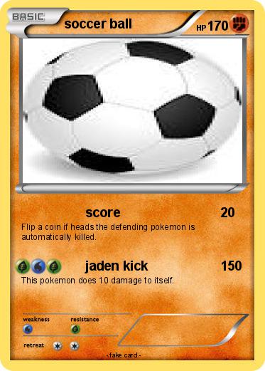 Pokemon soccer ball