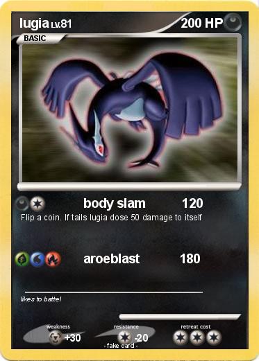 Pokemon lugia