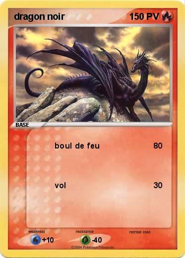 Pokemon dragon noir 