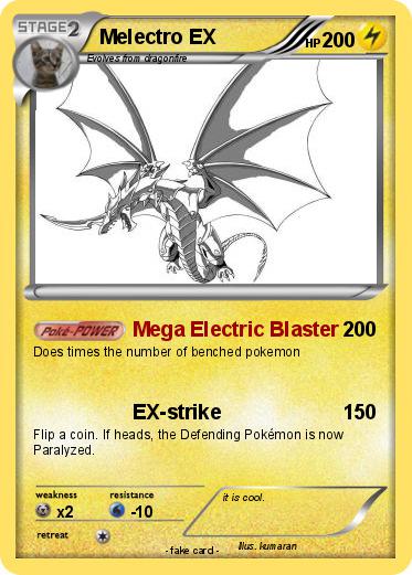 Pokemon Melectro EX