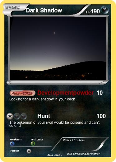 Pokemon Dark Shadow