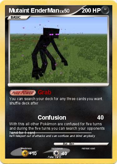 Pokemon Mutaint EnderMan