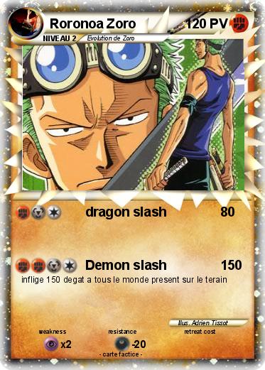 Pokemon Roronoa Zoro