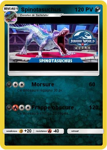 Pokemon Spinotasuchus