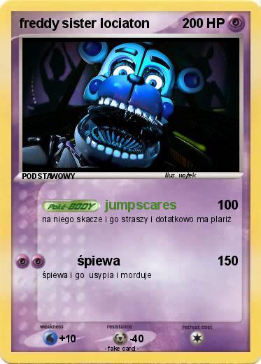 Pokemon freddy sister lociaton