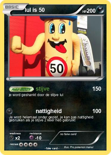 Pokemon lul is 50