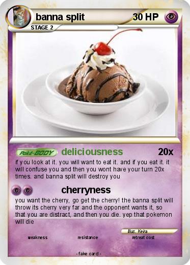 Pokemon banna split