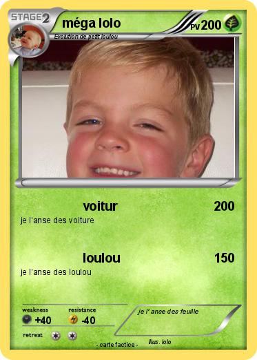 Pokemon méga lolo