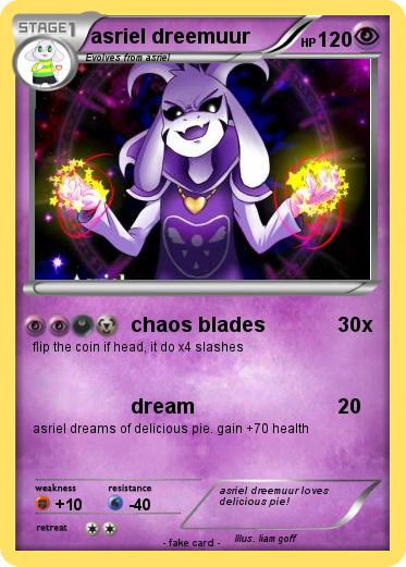 Pokemon asriel dreemuur