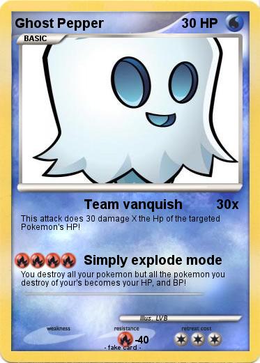 Pokemon Ghost Pepper
