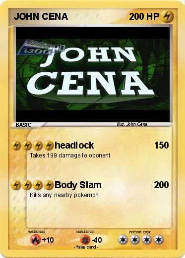 Pokemon JOHN CENA